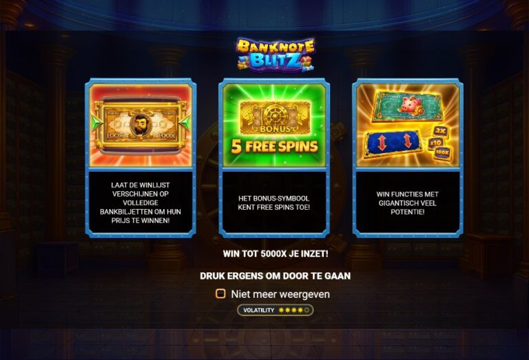 Screenshot 1 van Banknote Blitz